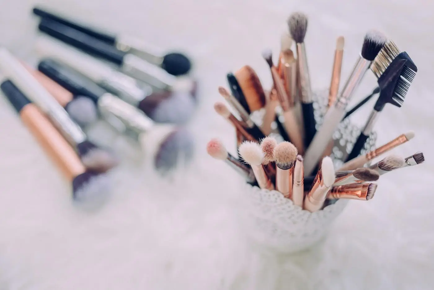 Brushes ready